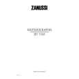 ZANUSSI ZU7155 Owner's Manual