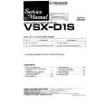 PIONEER VSXD1S Service Manual