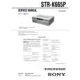 SONY STRK665P Service Manual