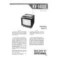 SONY 1400 Service Manual