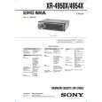 SONY XR4950X Service Manual