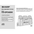 SHARP CDDP2400H Owner's Manual