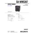 SONY SAWMS367 Service Manual