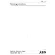 AEG BH884 T Owner's Manual