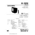 SONY KV14MTR1 Service Manual