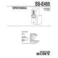 SONY SS-E455 Service Manual