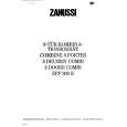 ZANUSSI ZFF303E Owner's Manual