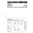 TELEFUNKEN RC100 Service Manual