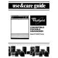WHIRLPOOL DP1098XRN0 Owner's Manual