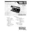 SONY HMK-70 Service Manual