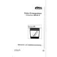JUNO-ELECTROLUX JEB 351E Owner's Manual