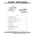 SHARP Z800 Service Manual