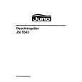 JUNO-ELECTROLUX JSI5563B Owner's Manual