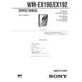 SONY WMEX192 Service Manual