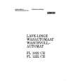 ZANUSSI FL1022CH Owner's Manual
