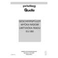 PRIVILEG 872.969 1 Owner's Manual