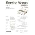PANASONIC PV5000 Service Manual