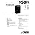 SONY TCS-580V Owner's Manual
