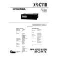 SONY XRC110 Service Manual