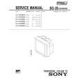 SONY KVXF29M50 Service Manual