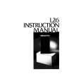 JBL L26 Owner's Manual