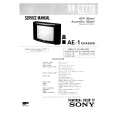 SONY KVC27TD Service Manual