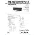 SONY STR-DB830 Owner's Manual