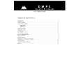 M-AUDIO DMP3 Owner's Manual