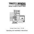 TRICITY BENDIX CH550W Owner's Manual