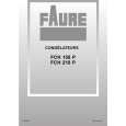 FAURE FCH218P Owner's Manual