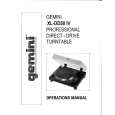 GEMINI XL-DD50IV Owner's Manual