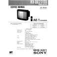 SONY KVDX27TU Service Manual