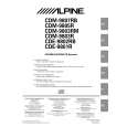 ALPINE CDE9801R Owner's Manual