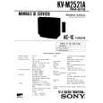 SONY KVM2521A Service Manual