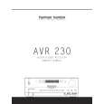 HARMAN KARDON AVR230 Owner's Manual
