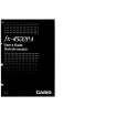 CASIO FX4500PA Owner's Manual
