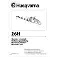 HUSQVARNA 26H Owner's Manual