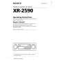 SONY XR-2590 Owner's Manual