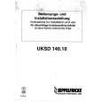 SEPPELFRICKE UKSD140.10 Owner's Manual