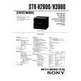 SONY STRH2900 Service Manual