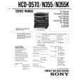 SONY HCDN335 Service Manual