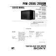 SONY PVM2950Q Service Manual