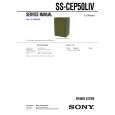 SONY SSCEP50LIV Service Manual