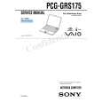SONY PCGGRS175 Service Manual