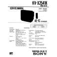 SONY KVX2541K Service Manual