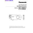 PANASONIC PTL759VU Owner's Manual