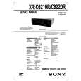 SONY XRC6210R Service Manual