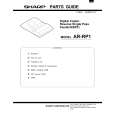 SHARP AR-RP1 Service Manual