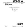 SONY MDRCD160 Service Manual