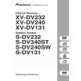 PIONEER XV-DV232 Owner's Manual